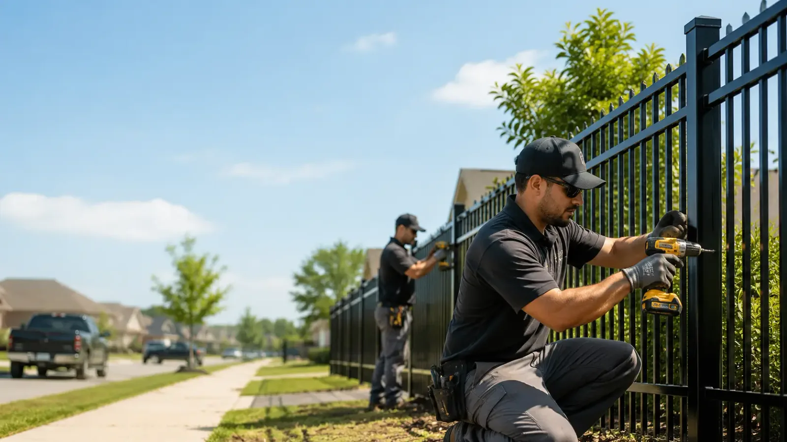 Metal Fence Installation in Schiller Park, IL